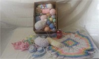 Box full of Yarn