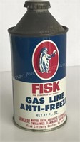 Fisk Gas Line Anti-Freeze 12 Oz Can