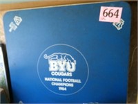 BYU COUGAR CLUB CARD TABLE