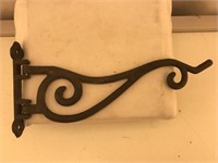 (3) Assorted Vintage Wrought Iron Plant Brackets
