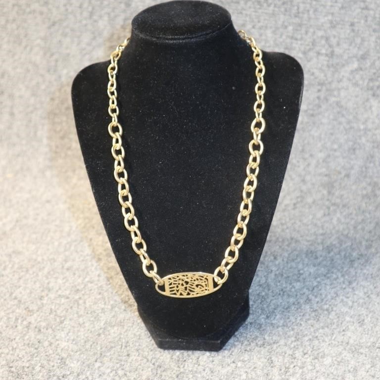 Gold Tone Necklace