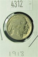 1918 Buffalo Nickel G4 Condition