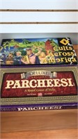 Lot of 2 Games Parcheesi and Cts across america