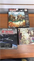 Lot of 3 Games Star Wars Risk and Kings of War