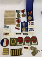 Group Of Ww2 Era Medals & Misc.