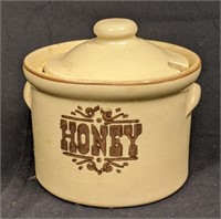 Pfaltzgraff 16 oz Stoneware Covered Honey Pot