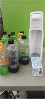 Soda Stream Machine And 11 bottles