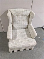 Petite Wingback Upholstered Chair