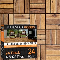 27 pc Interlocking Deck Tiles 12"x12" - Non-Slip