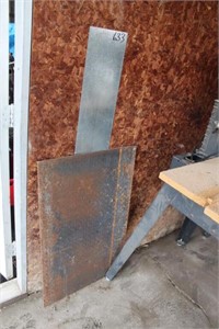 Two Pieces of Sheet Metal