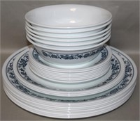 Corning Corelle Old Town Blue Dinnerware Pcs