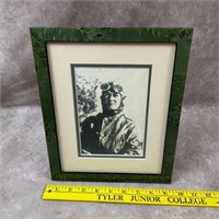 Vintage Aviator Framed Picture