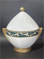 Elizabeth Arden Hand Painted Porcelain Lidded Dish