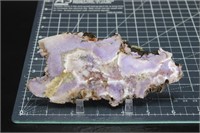 Purple Sagenite Agate Slab, 5oz