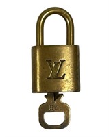 Authentic Louis Vuitton Padlock With Key