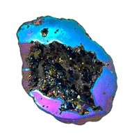 Moroccan Rainbow Geode Aura Quartz