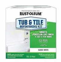 Rust-Oleum Tub & Tile Refinishing Kit Gloss White