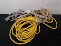 Two outdoor extension cords