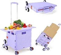 Oldable Utility Cart With Stair Climbing Wheels,co