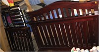 Baby Bed Turns into Full Size Bed/Rails/Screws
