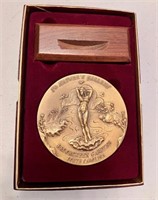 2002  Brookgreen Gardens Bronze Annual 3"  Medal