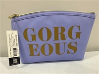 NEW - Ruby Cash "Gorgeous" Dome Makeup Pouch