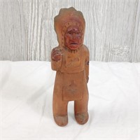 Handcarved Wood Indian Chief