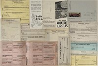 GROUPING OF CIRCUS EPHEMERA