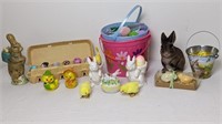 EASTER DÉCOR AND HANDPAINTED EGG SHELLS
