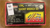 17 pc. Socket Wrench Set