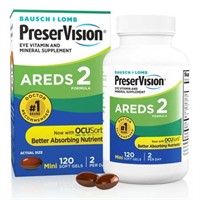 120 ct  PreserVision AREDS 2 + Multivitamin  Eye S