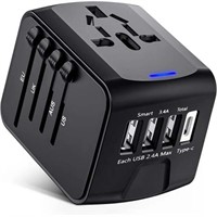 Universal Travel Adapter  Meromore European Plug A