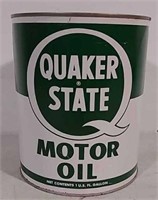Quaker State 1 Gallon Motor Oil Can