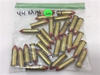 25 Rounds 44 Mag Ammo - Hornady Bullets