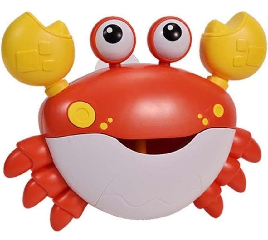 (new)Baby Bath Toy Bubble Machine Crab Bath Toy