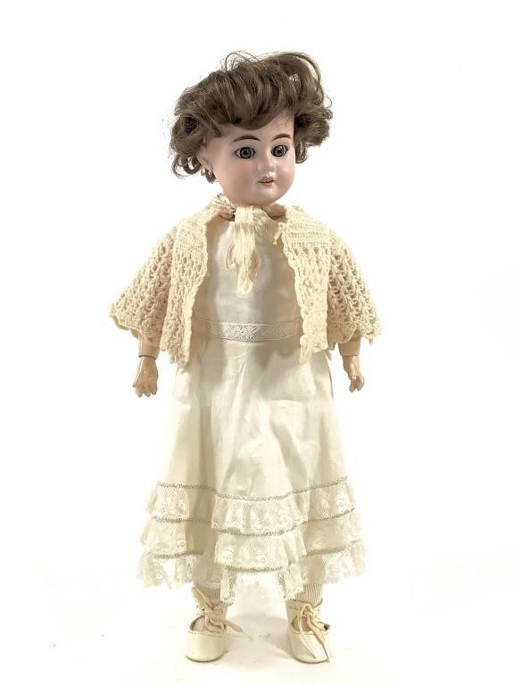 Armand Marseille 1894 Bisque Doll w Wood Body