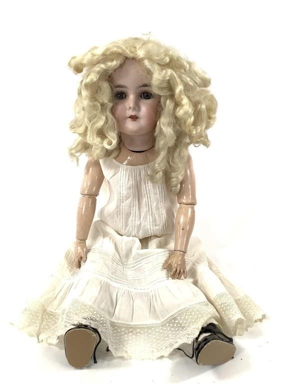 Queen Louise Doll Germany Bisque Head Compo Body