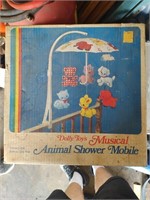Dolly Toy's Musical Animal Shower Mobile