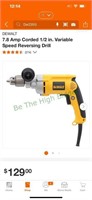 1/2" corded drill