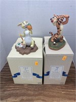 2 Pooh and friends figures