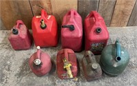 MIXED LOT OF GAS CONTAINERS-JB69