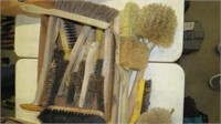 Box of Brushes & Wire Brushes