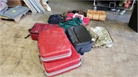 Over 10 Asstd Shown Used Bags, Suitcases etc