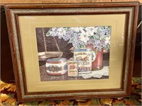 Double Matted Framed Print Signed