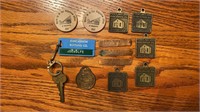 Duncannon Legion & VFW Fobs, &