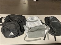 1 (3) LOT ASSORTED SPORTS BACKPACKS INCLUDING: