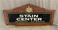 Sherwin Williams Stain Center Sign