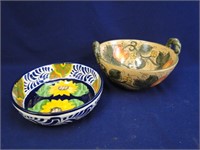 Beautiful Clay Painted Bowls