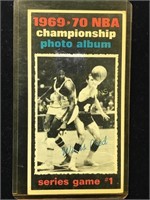 1969-70 TOPPS NBA CHAMPIONSHIP PHOTO ALBUM