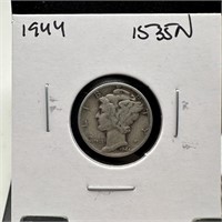 1944 MERCURY SILVER DIME